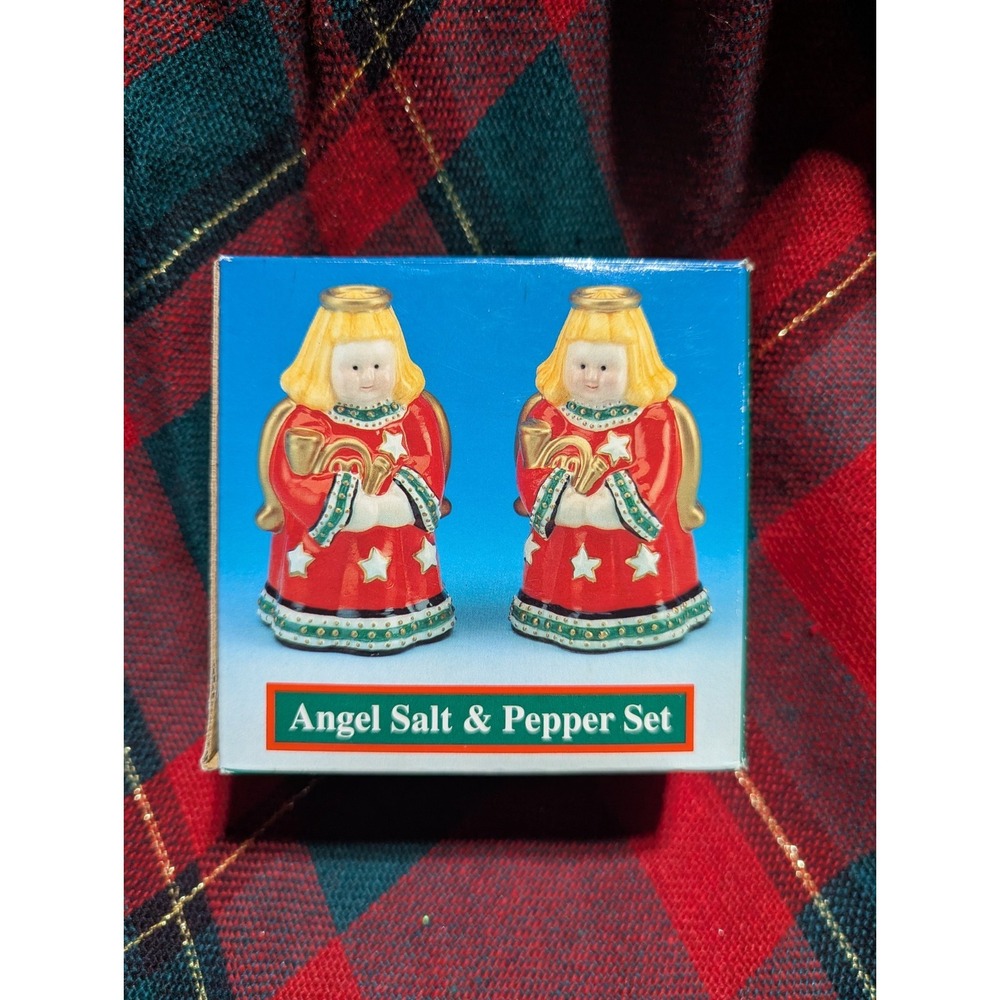 Christmas Angel Salt & Pepper K Mart NIB